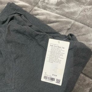 Lululemon side tie v neck tee